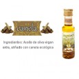 Aceite de oliva sabor Canela. AO Virgen Extra Ecológico. Botella 250ML. Aromatics (can.agr)										