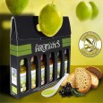 Aceite de oliva sabores a elegir. Estuche de 6 botellas de 100 ML. Virgen Extra. Aromatics (e6b.agr)										