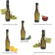 Aceite de oliva sabor a elegir. 6 botellas de 250 ML. Pack degustación. Virgen Extra. (pd6b250.av)										